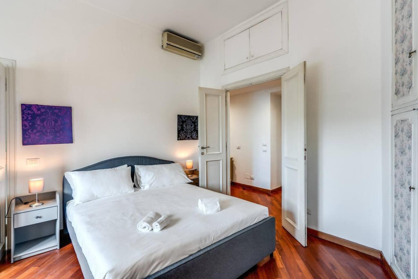Splendid Flat On The Tiber River Rome Exterior photo