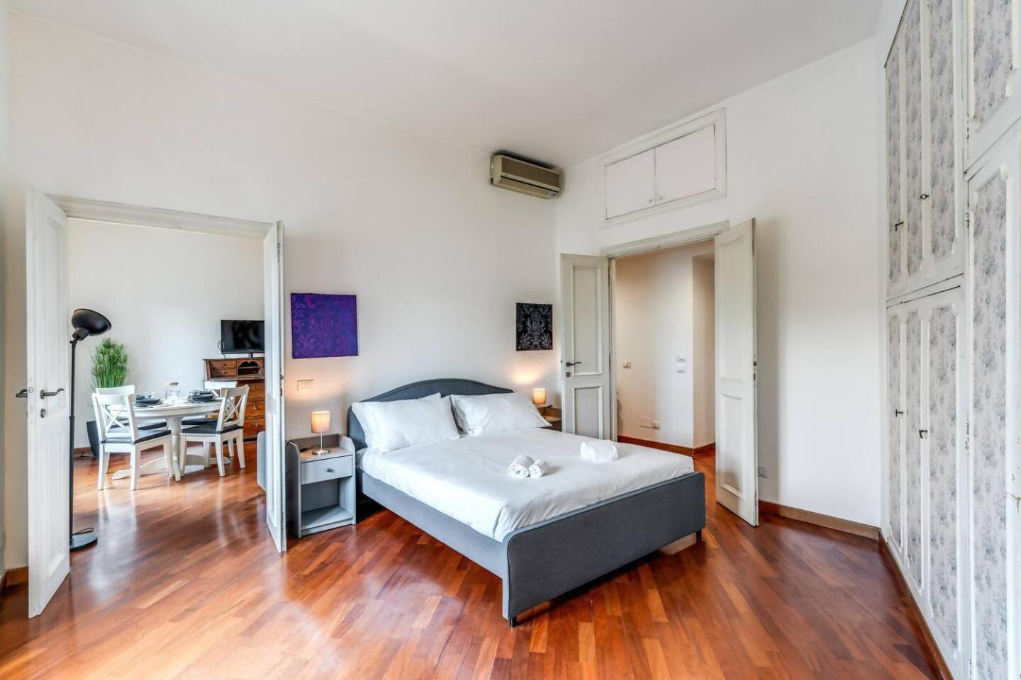 Splendid Flat On The Tiber River Rome Exterior photo